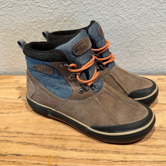 Keen Waterproof Boots Womens 6.5 W Elsa II Multicolor Leather Round Toe 1019637‎ - Picture 1 of 10